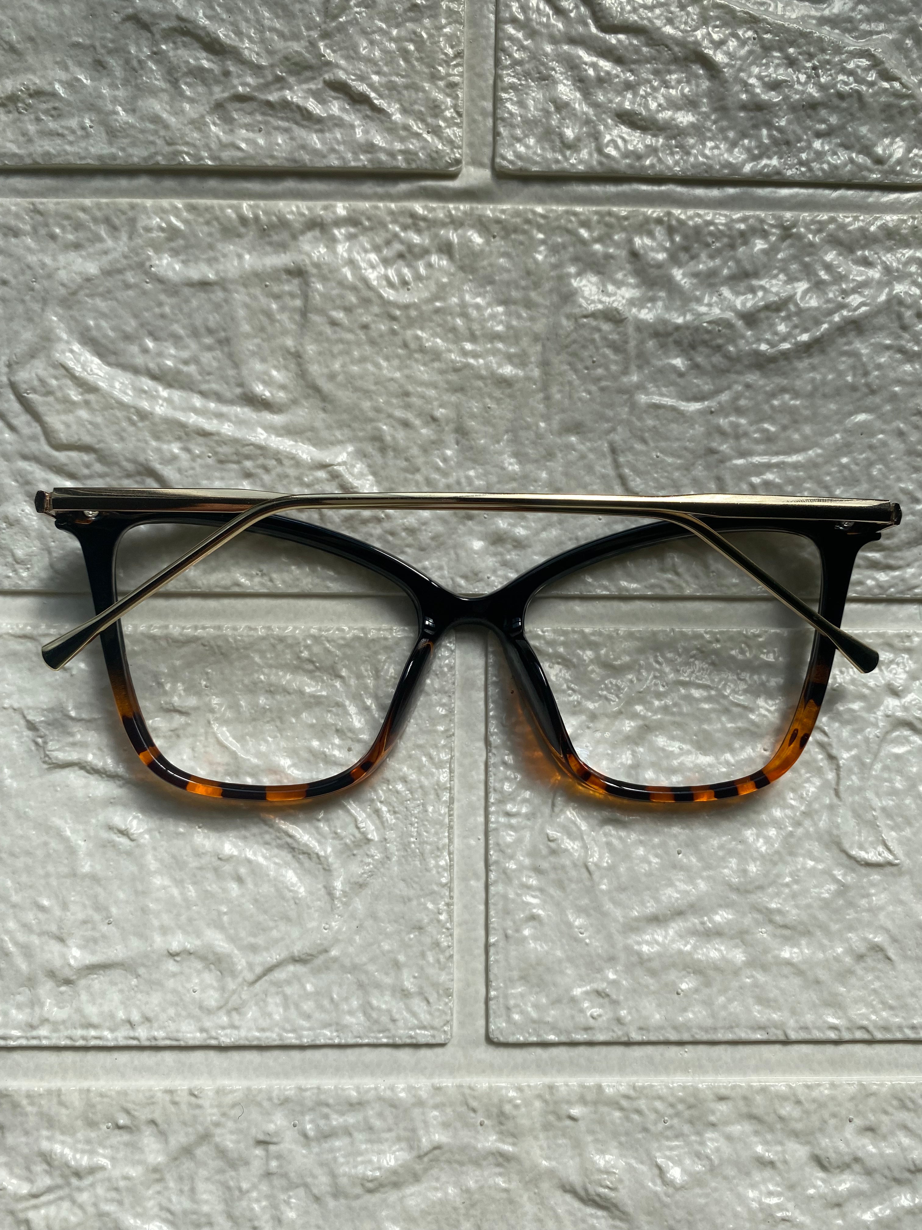 Lentes Cat Eye Clasicos Leopardo y Negro