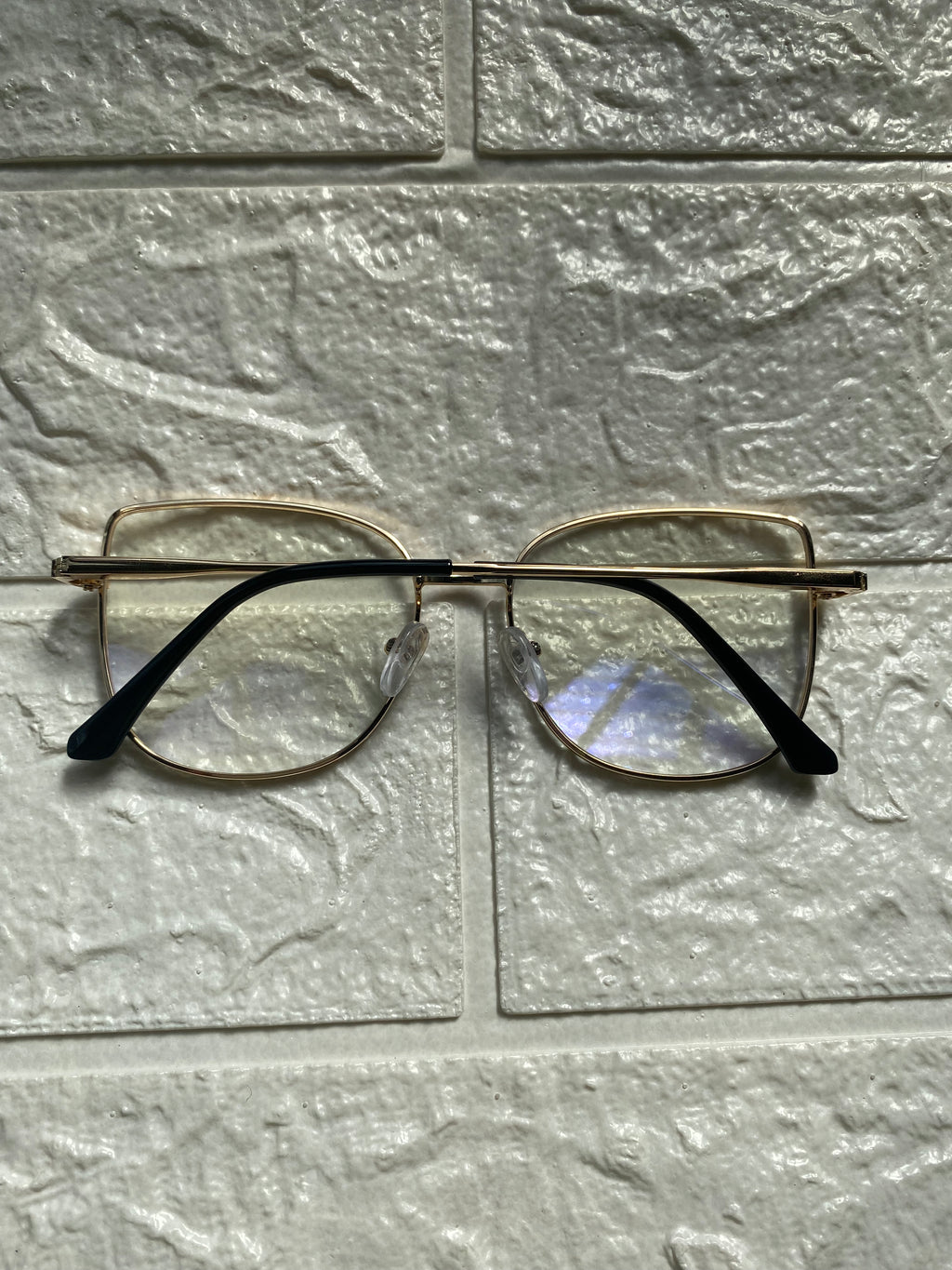Lentes Cat Eye Gold con Frame Negro