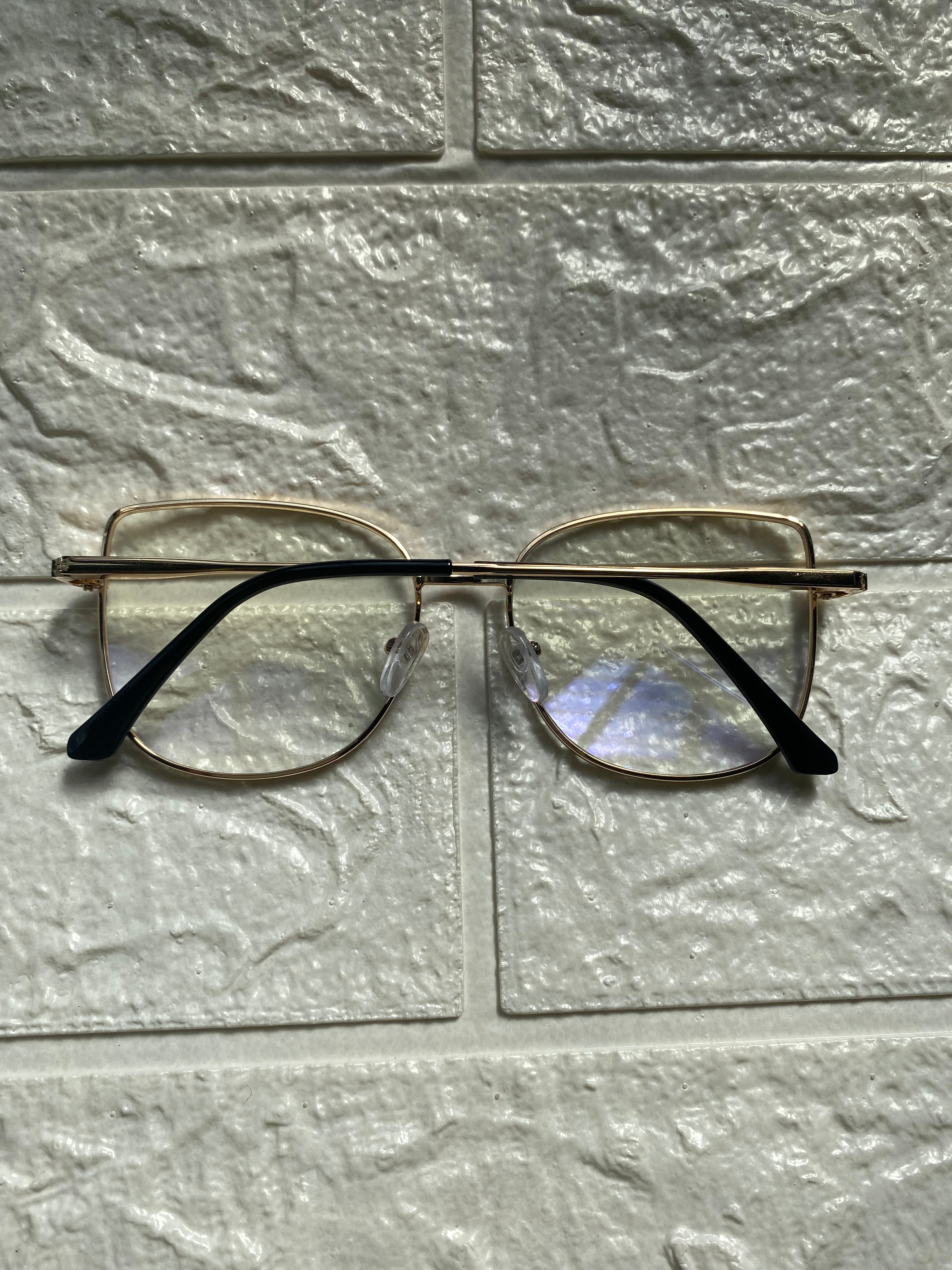 Lentes Cat Eye Gold con Frame Negro