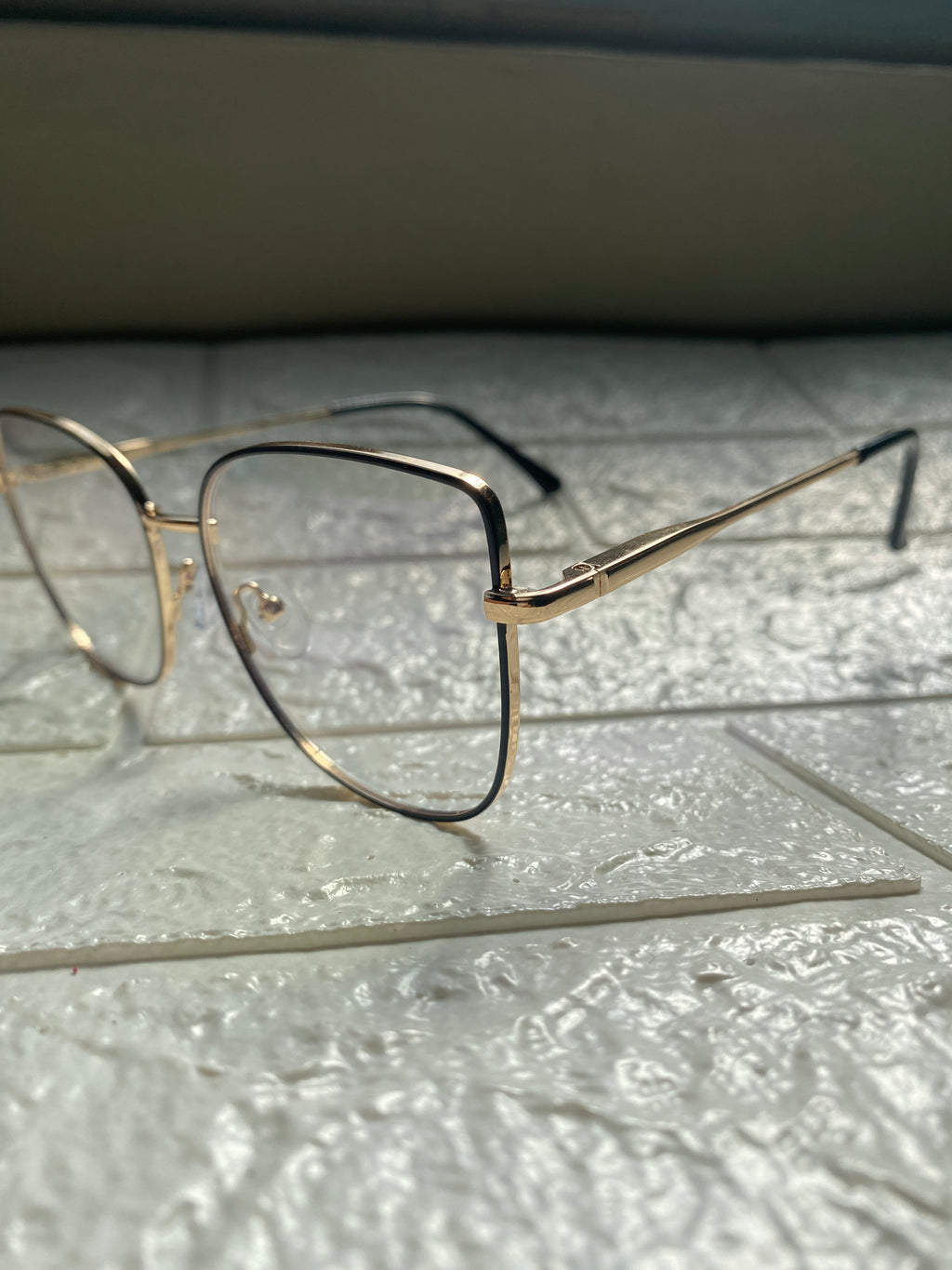 Lentes Cat Eye Gold con Frame Negro