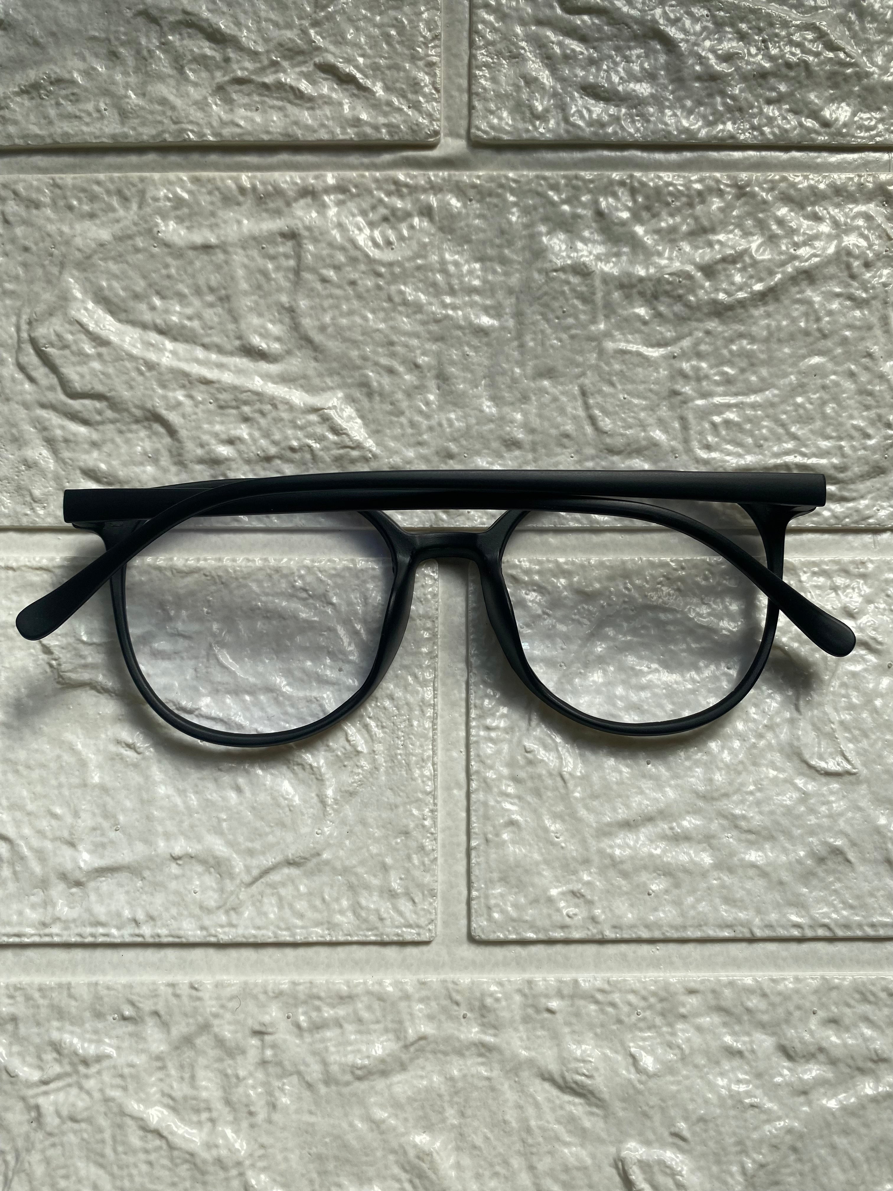 Lentes Nerd Negro Matte