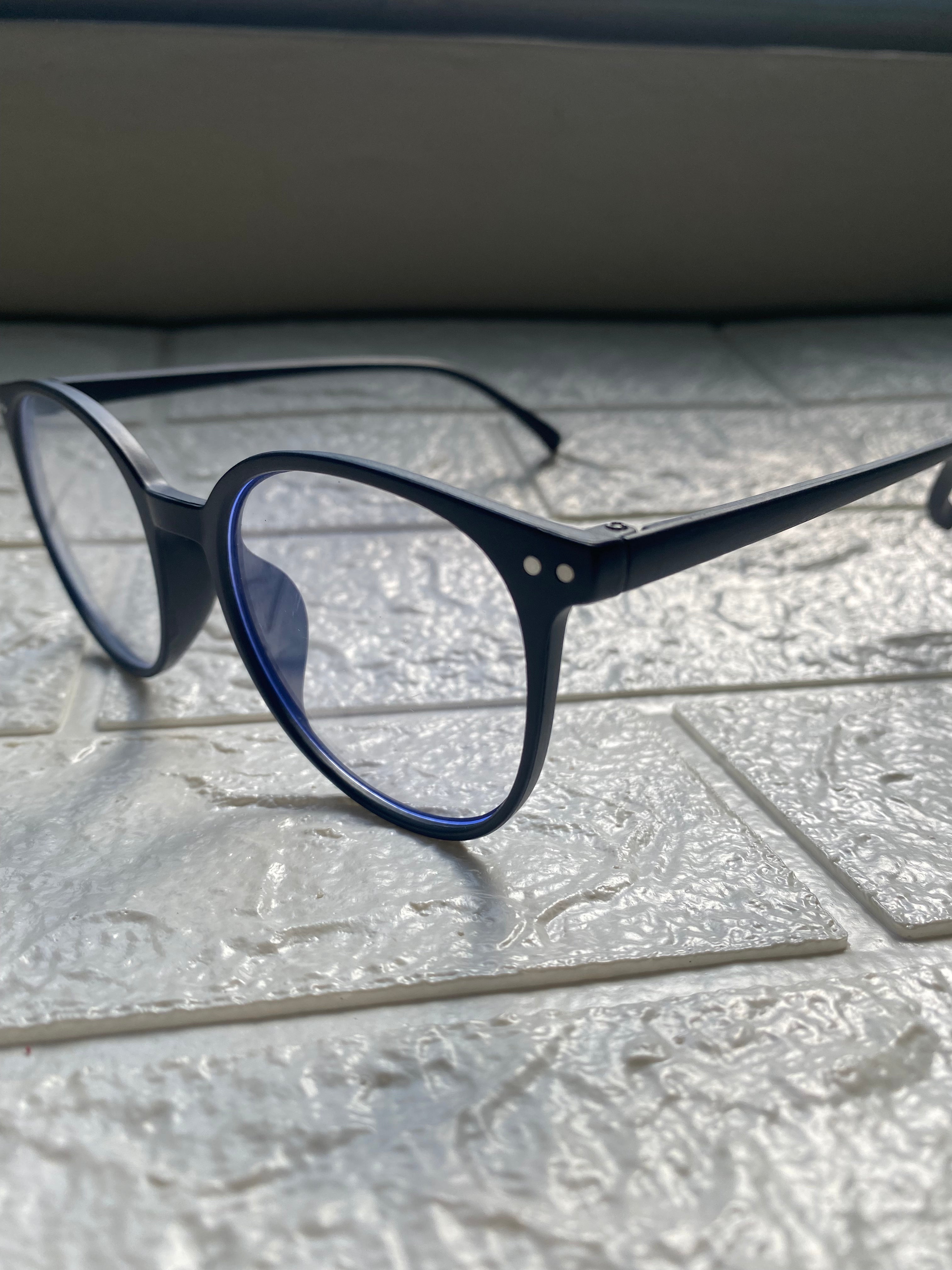 Lentes Nerd Negro Matte