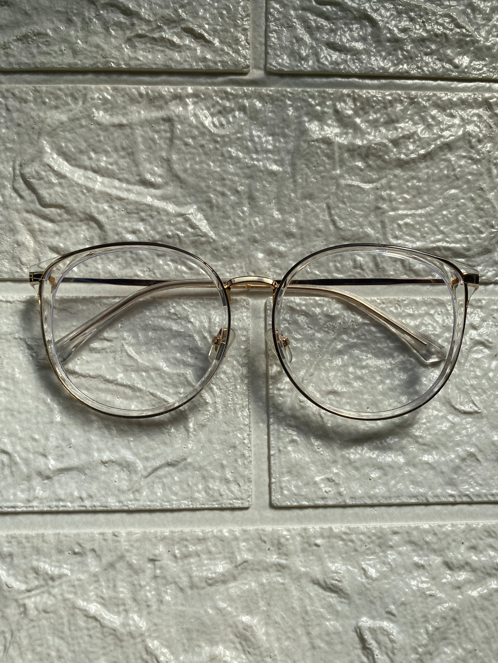 Lentes Clear y Gold Clasicos XL