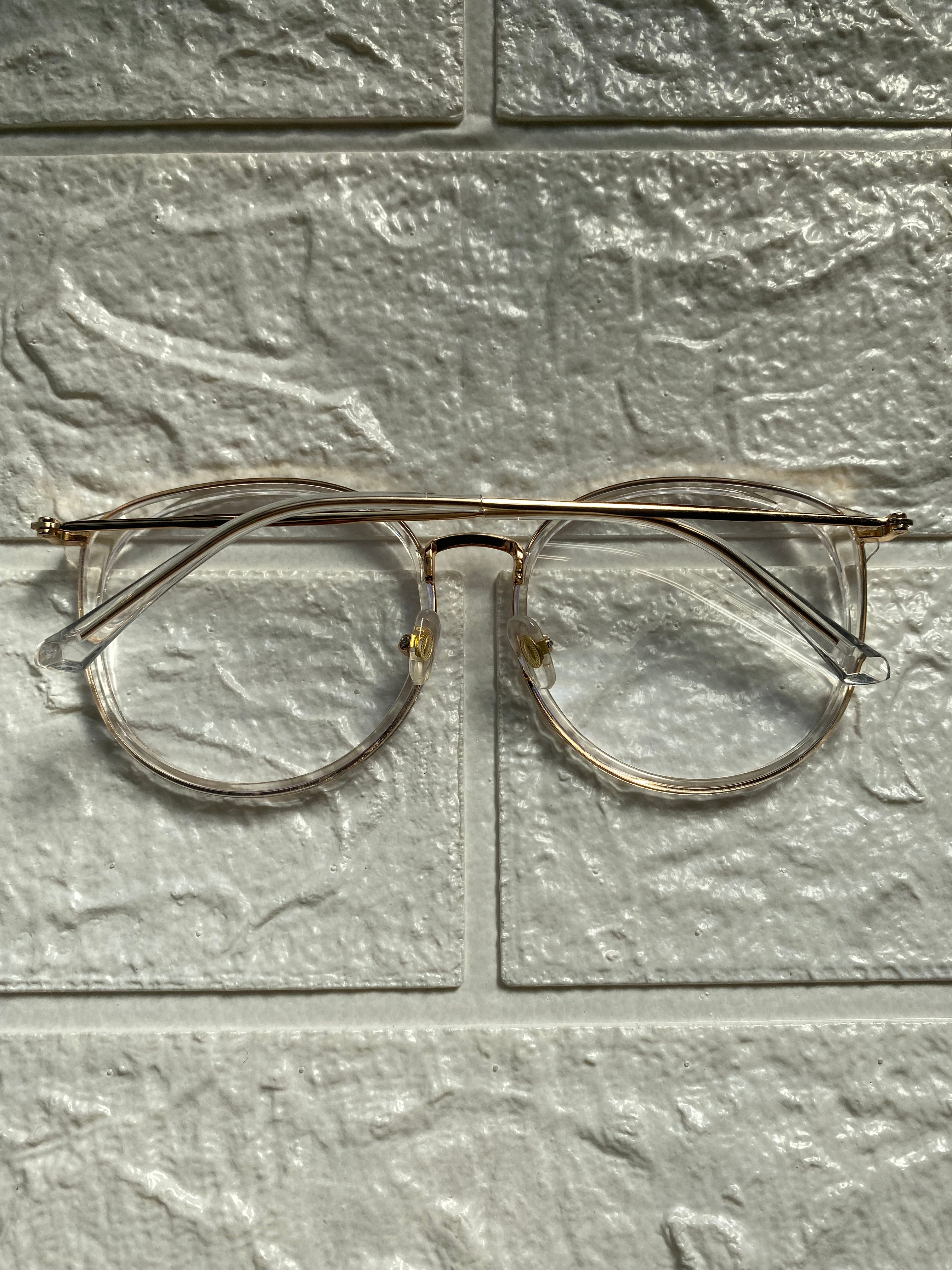 Lentes Clear y Gold Clasicos XL