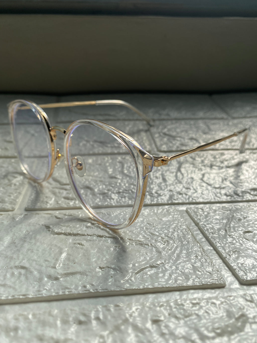 Lentes Clear y Gold Clasicos XL