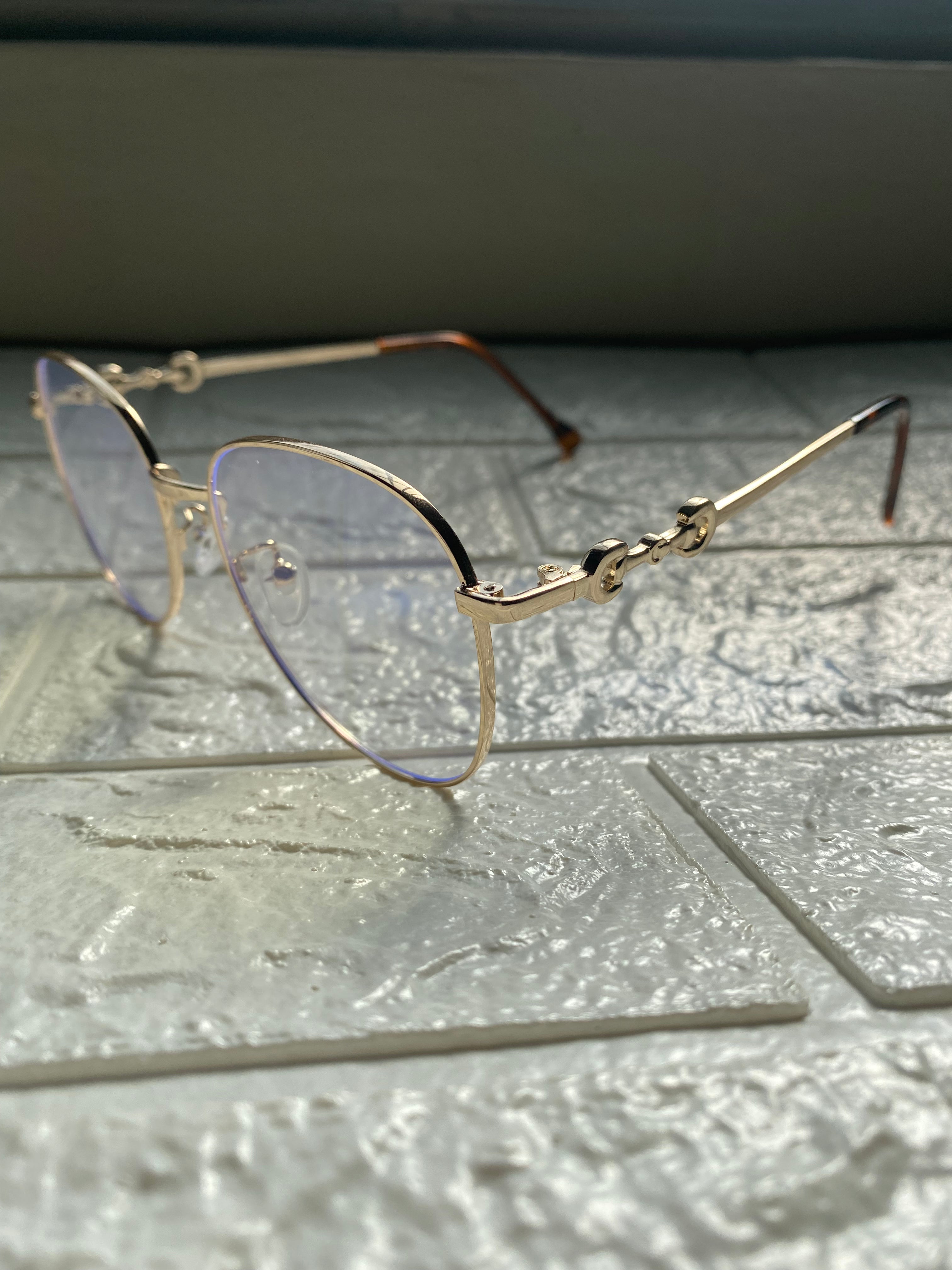 Lentes Aviador Gold