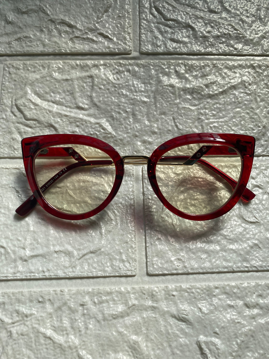 Lentes Diva Rojos