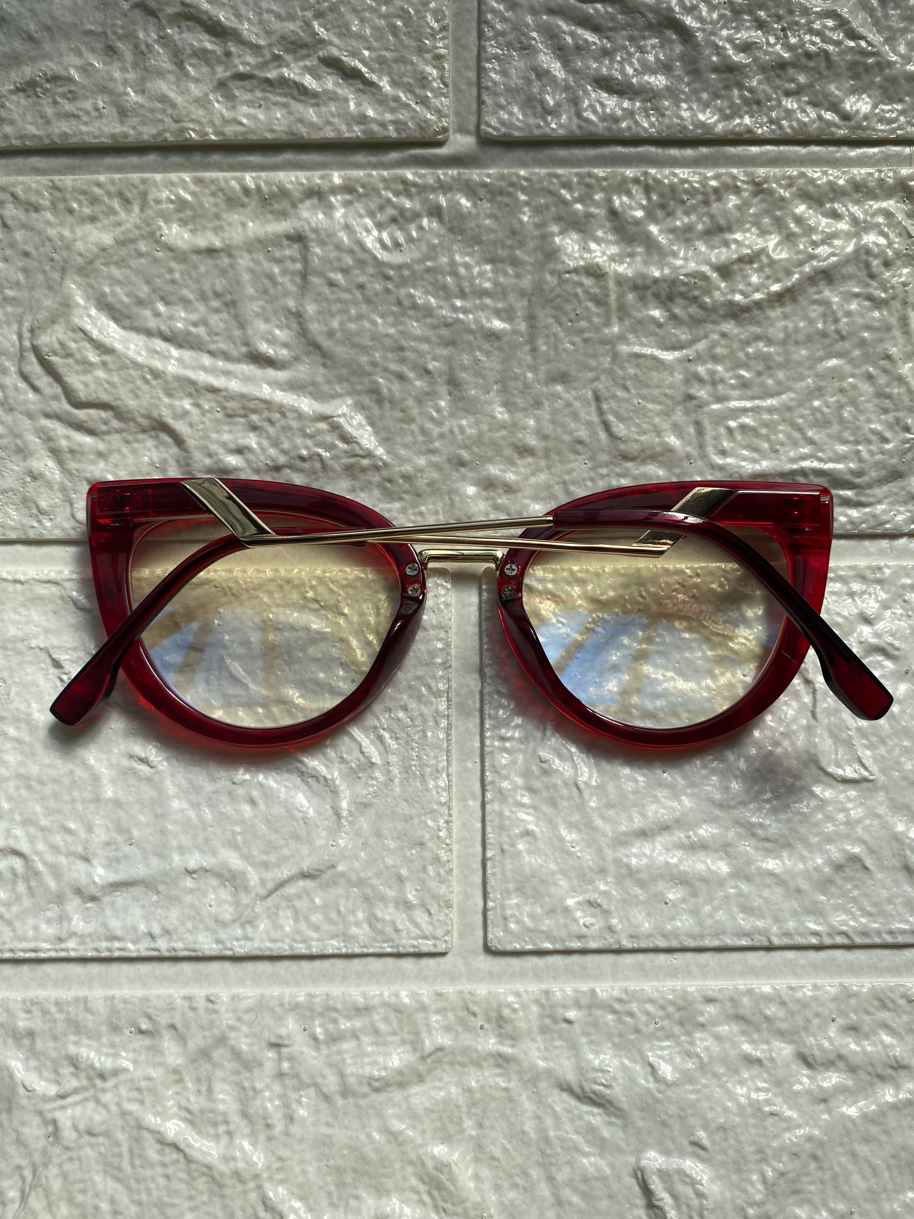 Lentes Diva Rojos