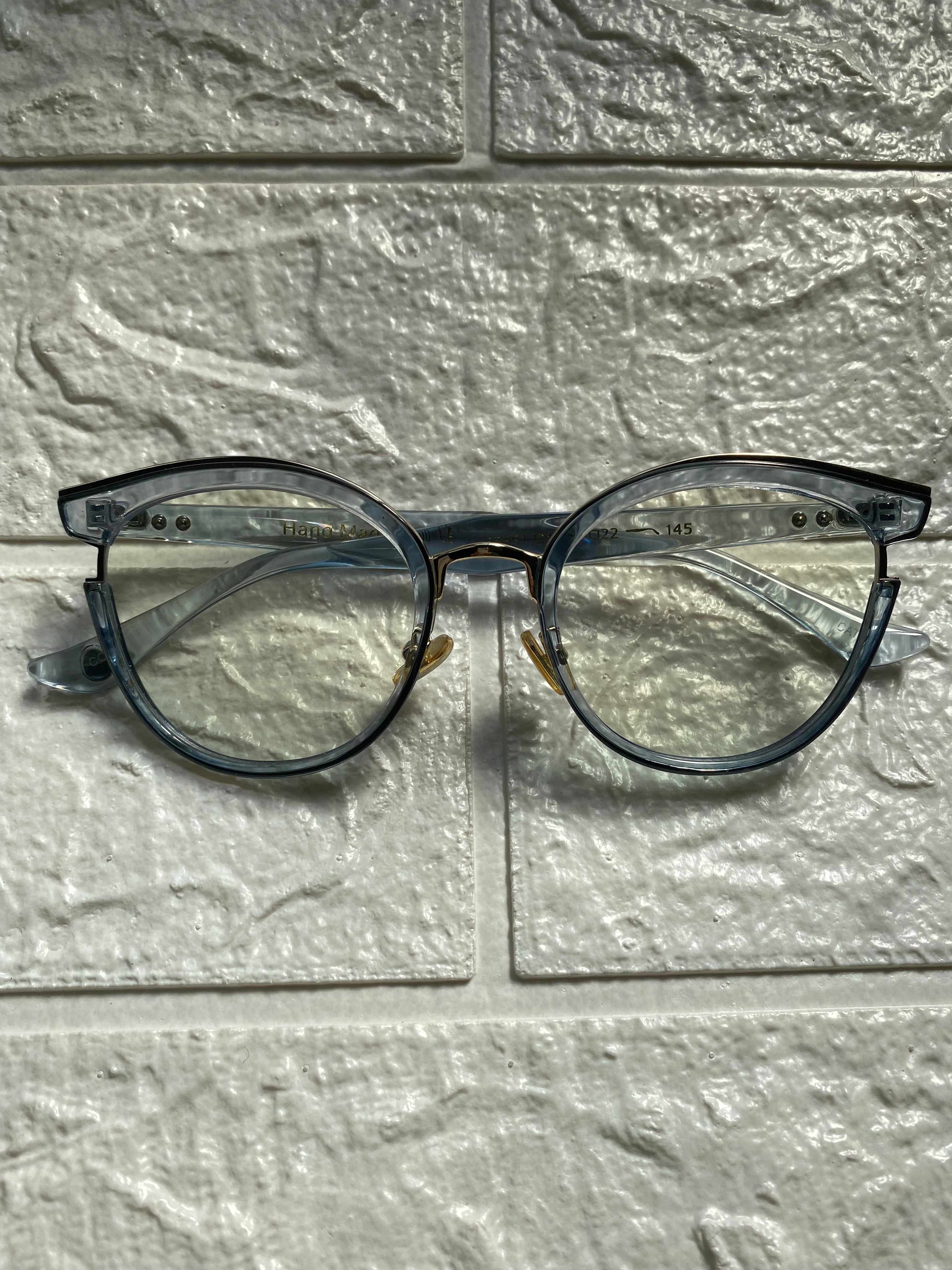 Lentes Clear Blue con Gold