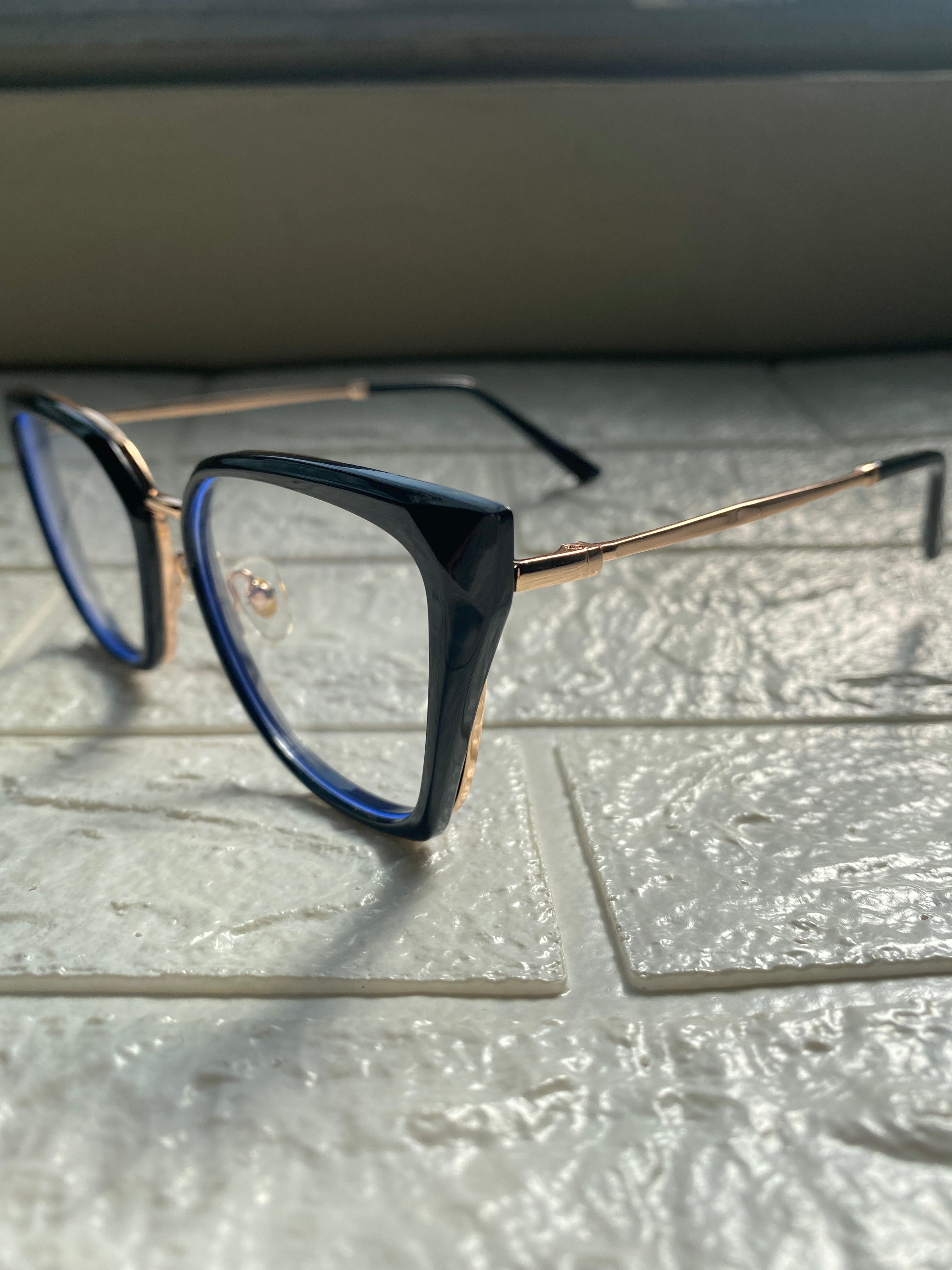 Lentes Cat Eye Marco Negro