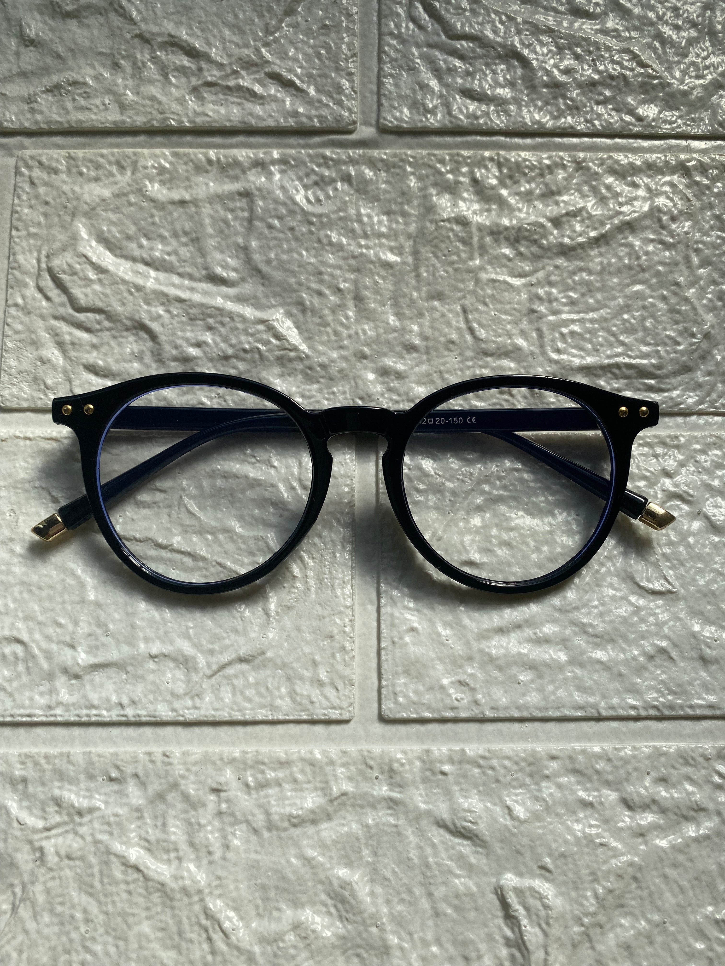 Lentes Acrílicos Negros