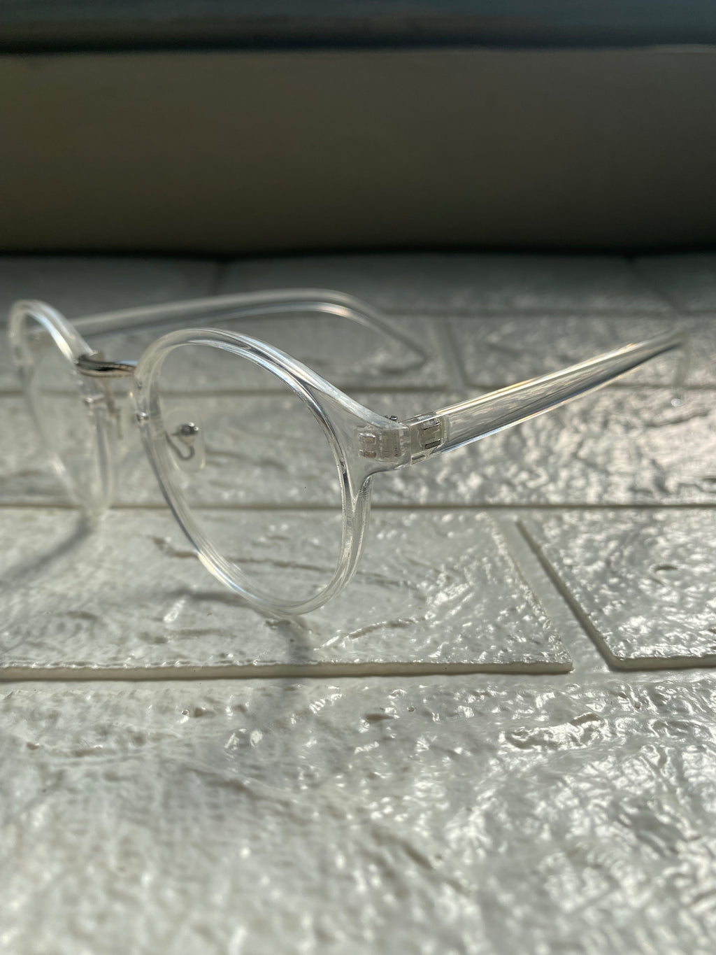 Lentes Clear con Division de Metal