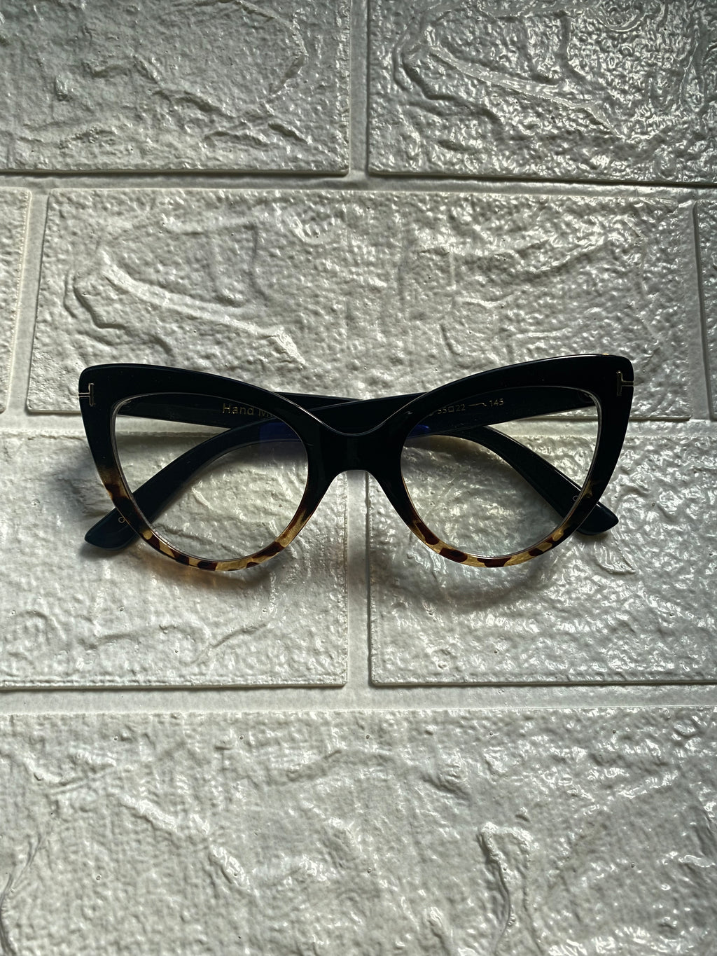 Lentes Diva Acrílicos Leopardo y Negro