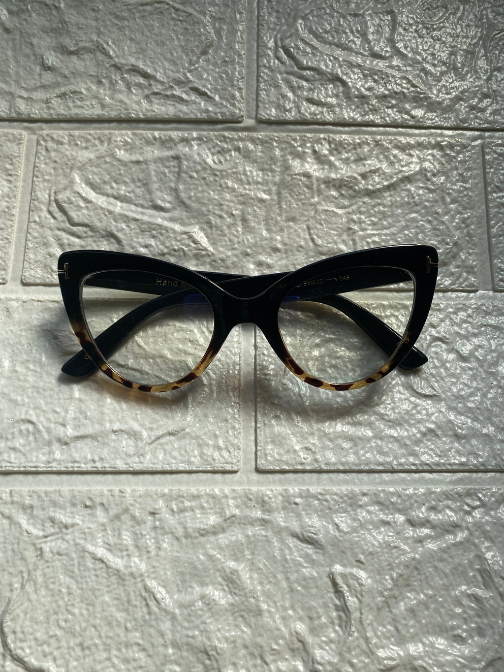 Lentes Diva Acrílicos Leopardo y Negro