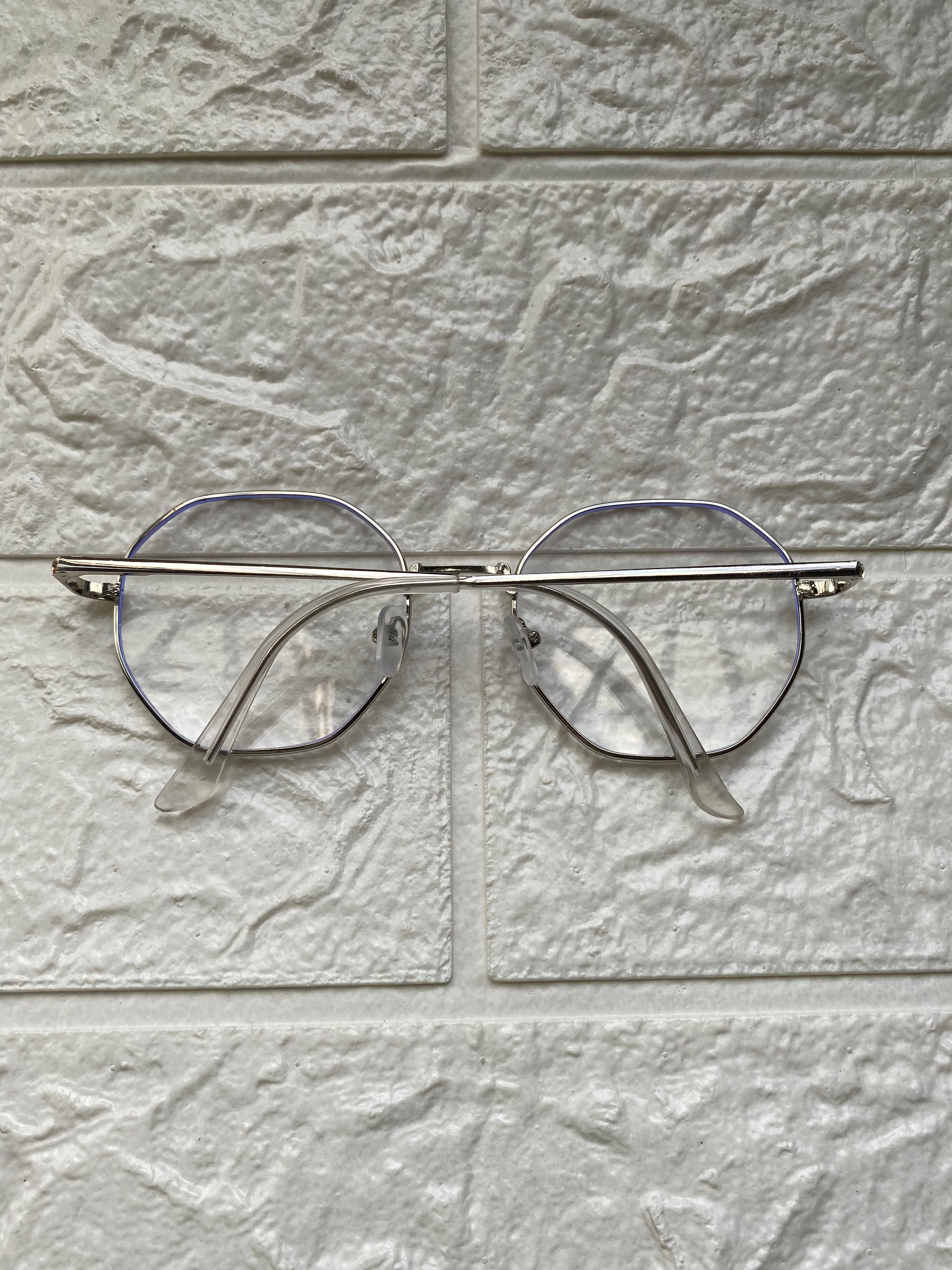 Lentes Hexagonales Silver