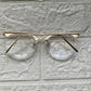 Lentes Clasicos Clear y Gold