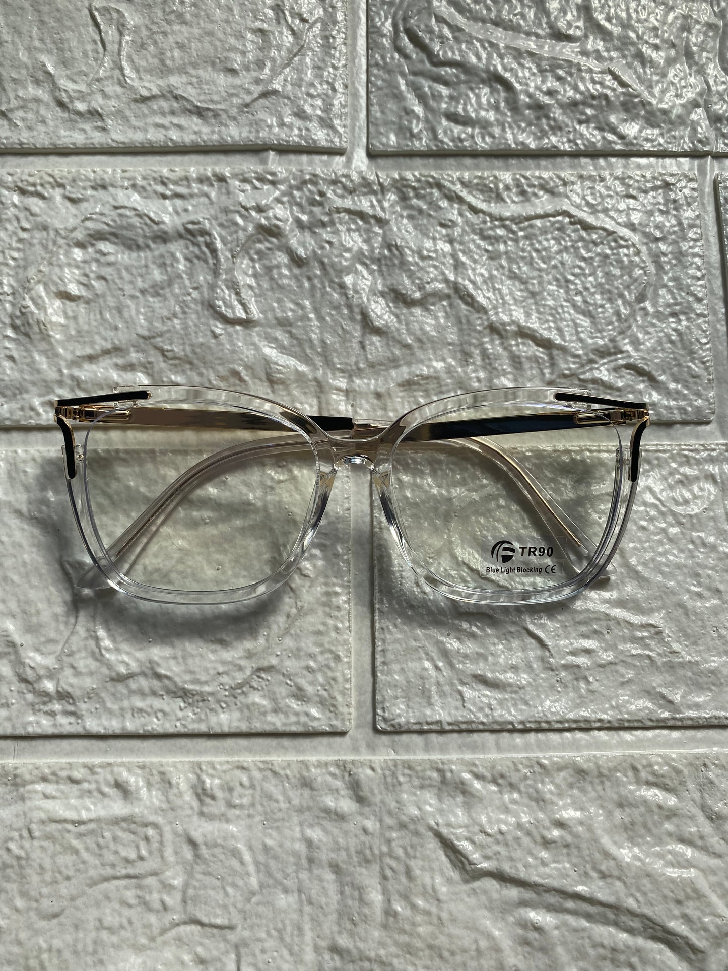 Lentes Fancy Clear y Gold