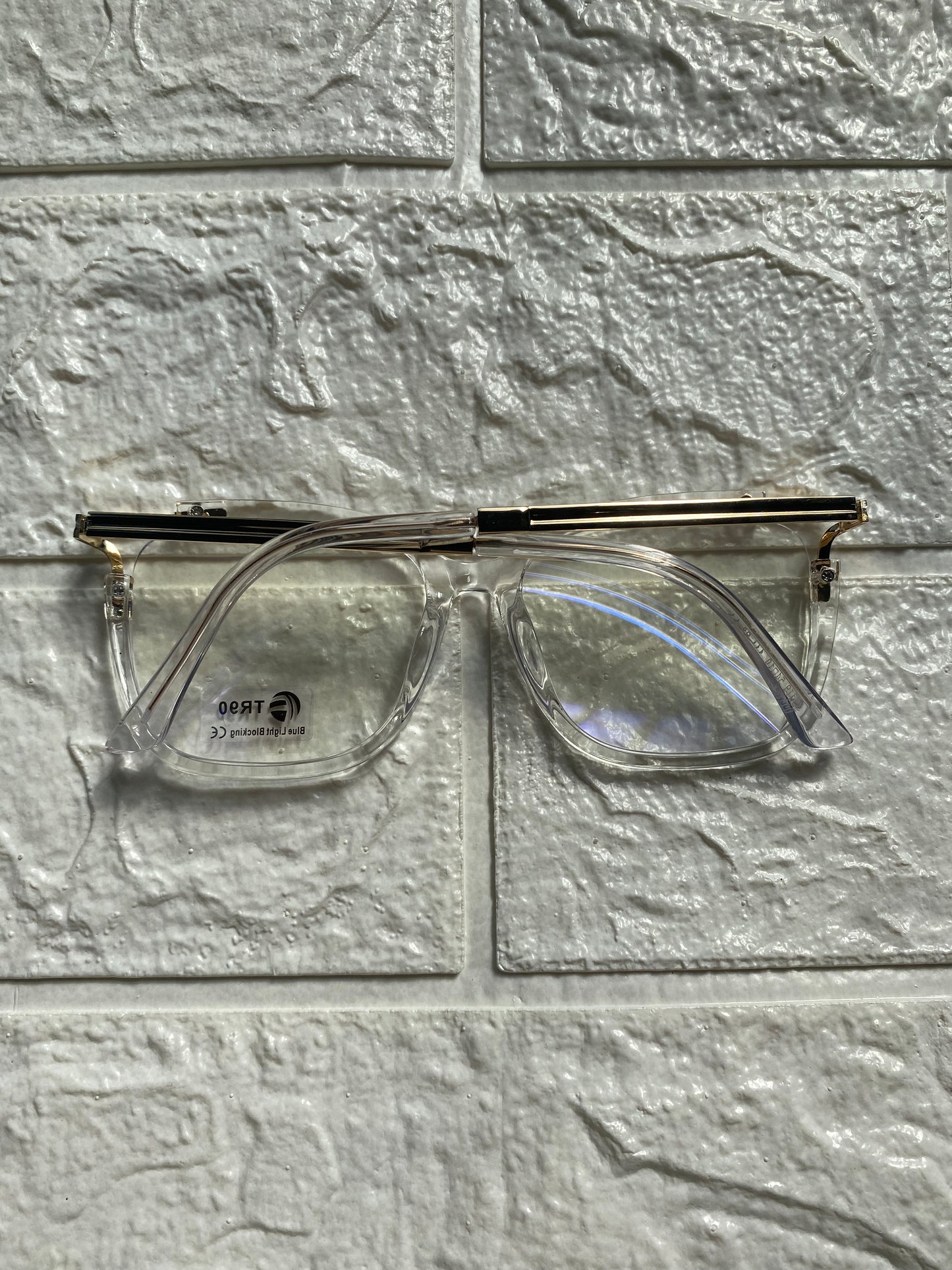 Lentes Fancy Clear y Gold