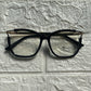 Lentes Fancy Negros con Gold