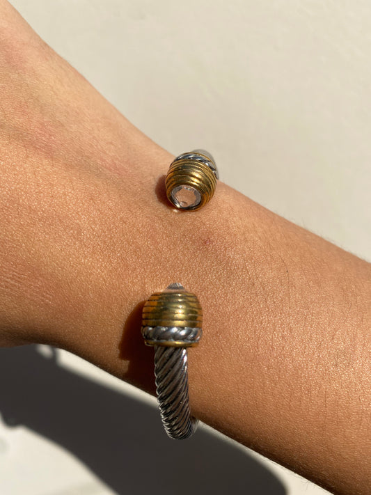 Bangle Silver & Zirconias