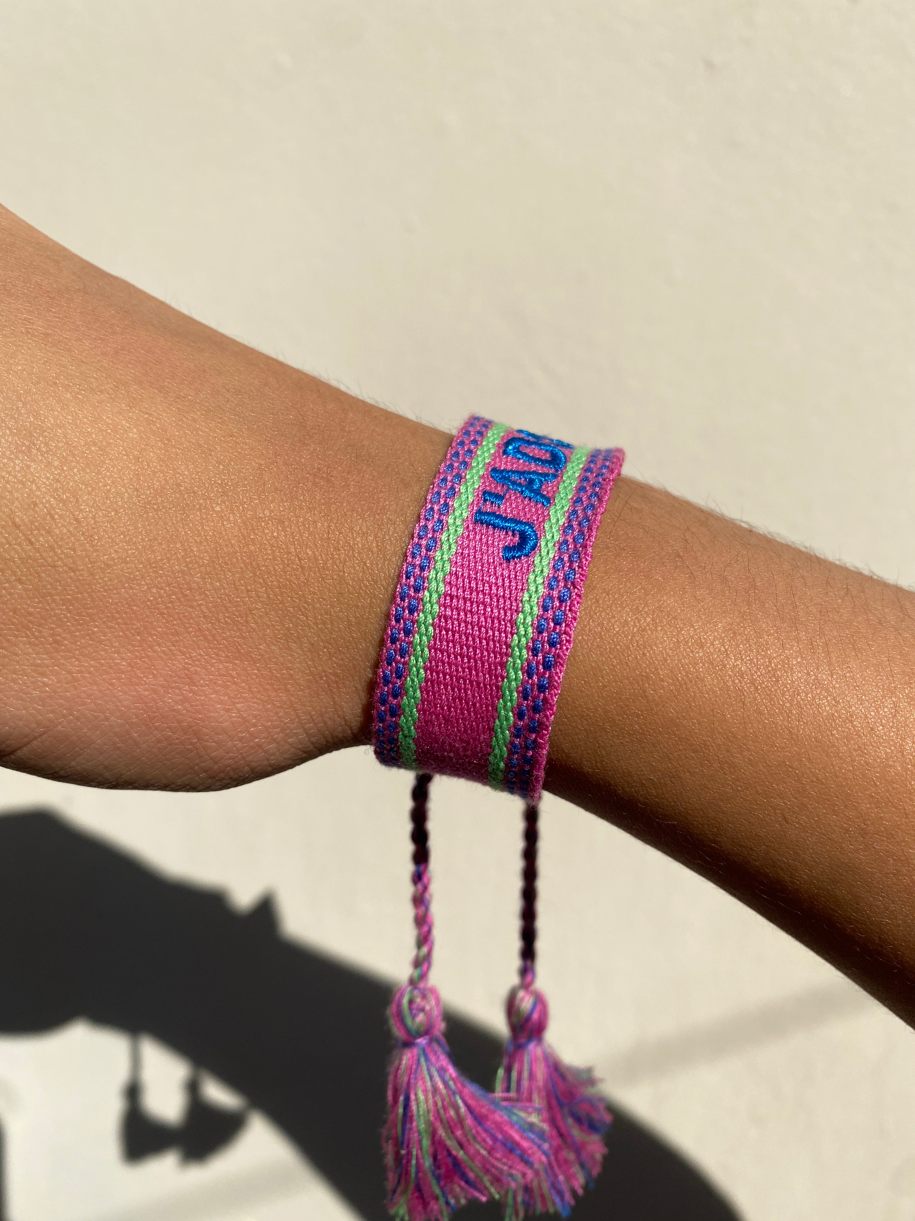 Pulsera J'ADORE Morada/Blue