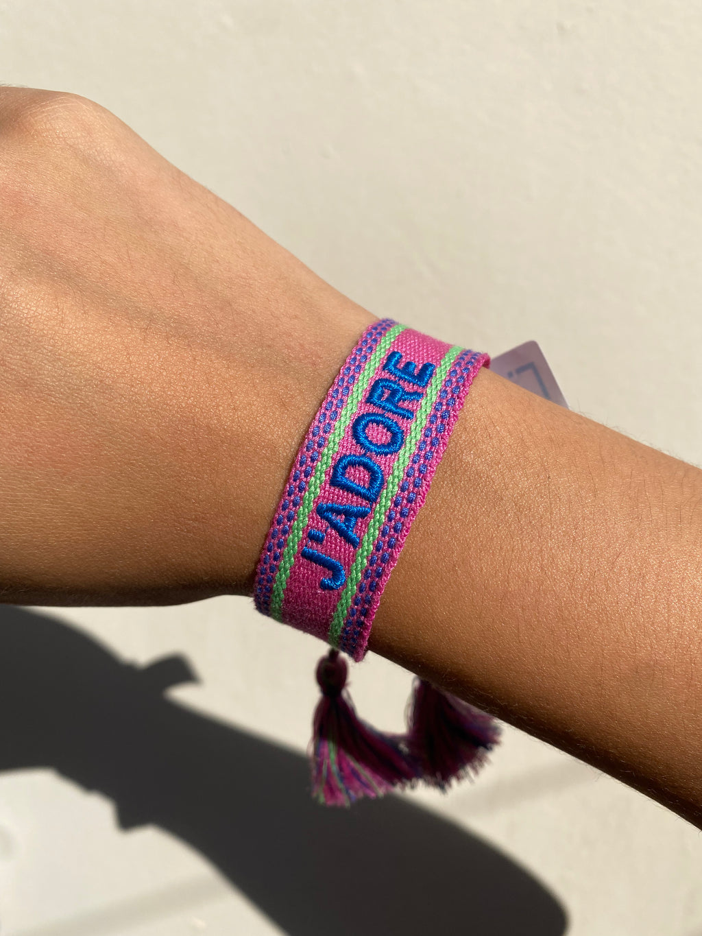 Pulsera J'ADORE Morada/Blue