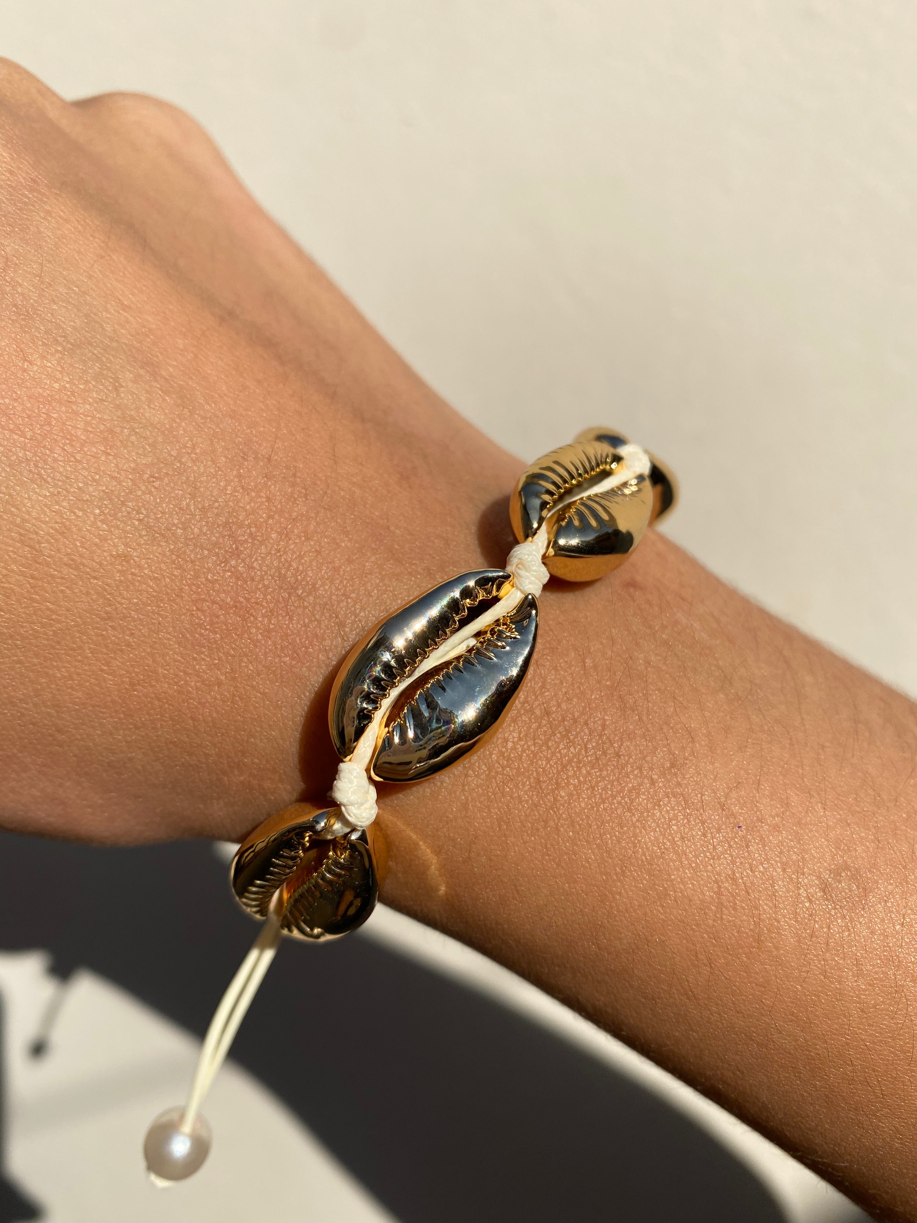 Pulsera Seashell Gold