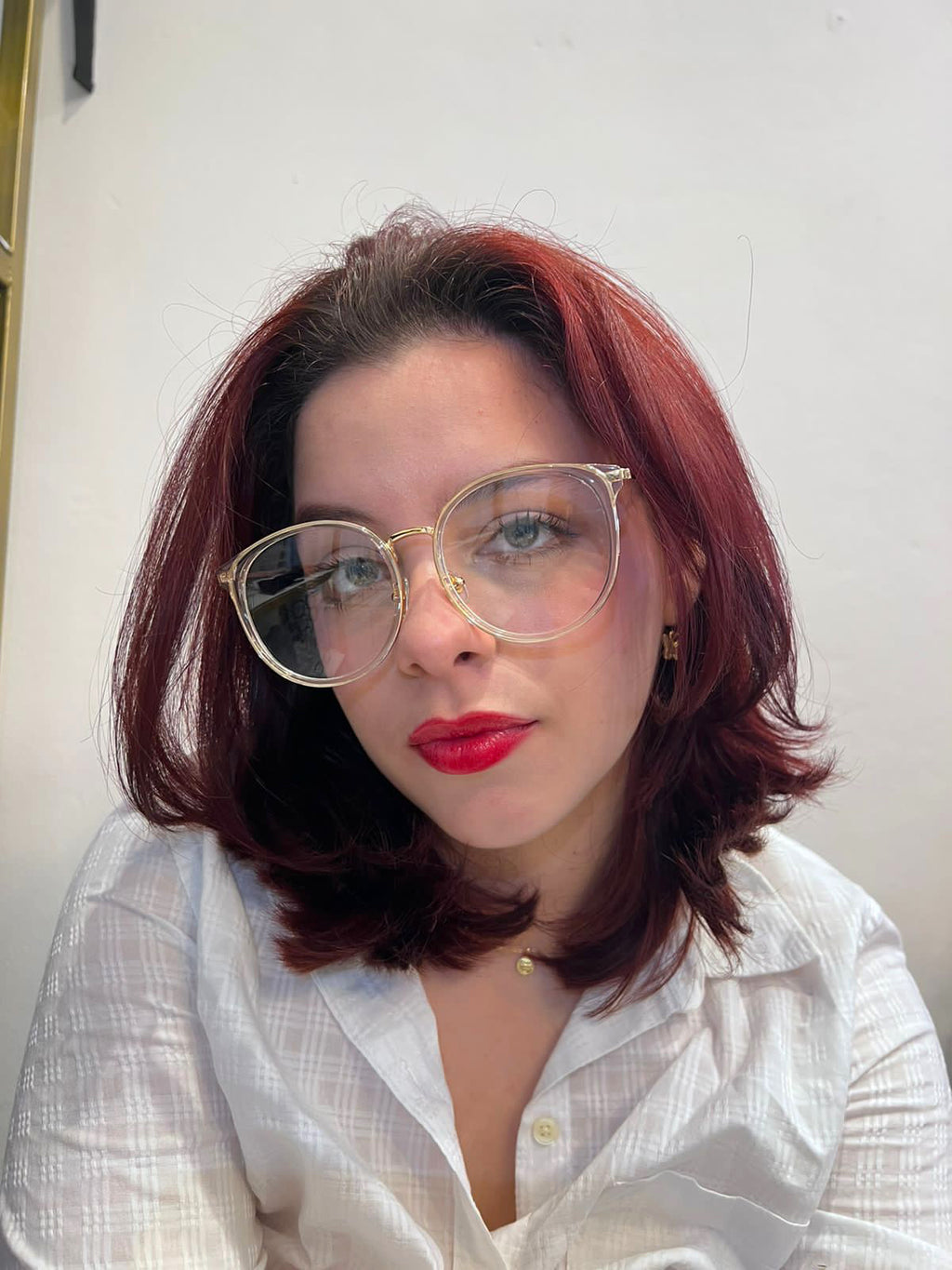 Lentes Clear y Gold Clasicos XL