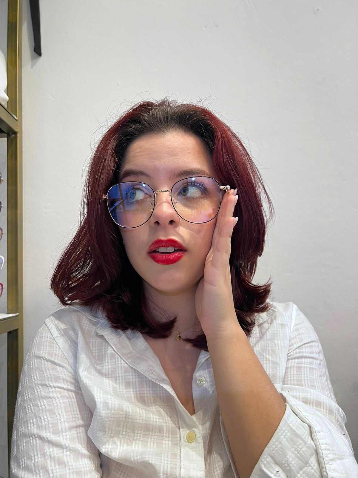 Lentes Aviador Rosegold/ Negro
