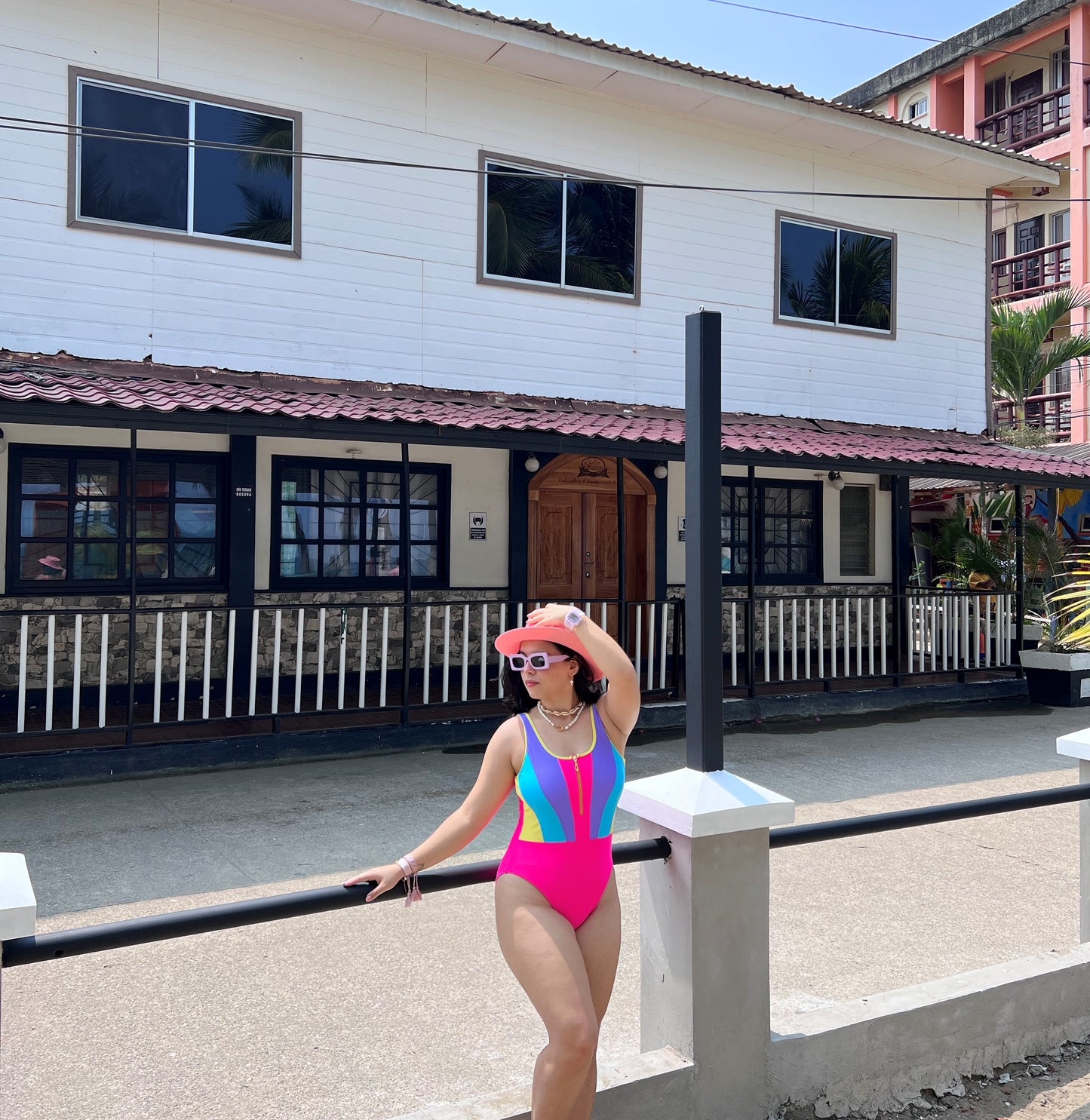 Traje de Baño Barbie Rosa