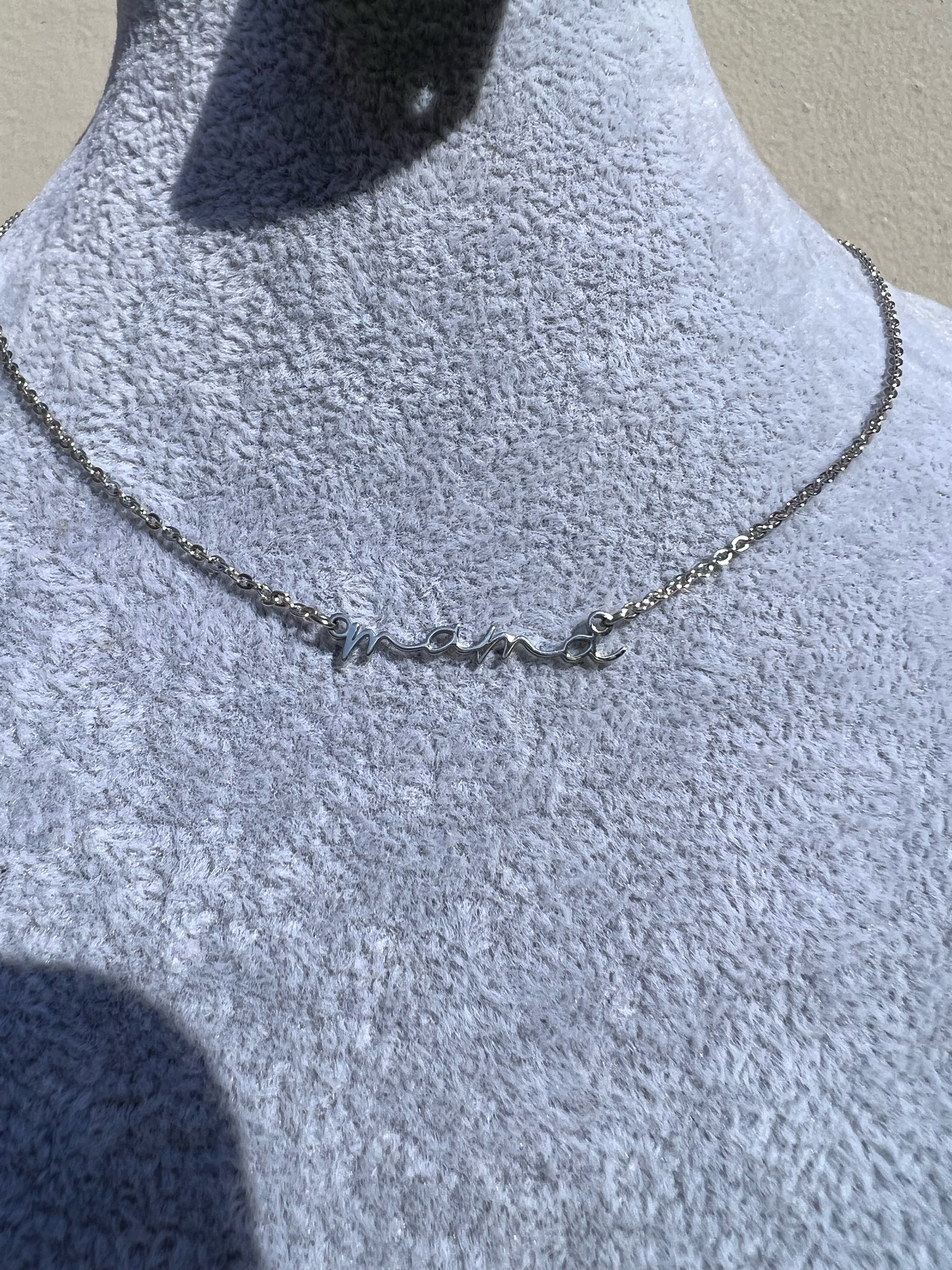 Cadena Silver "Mamá"